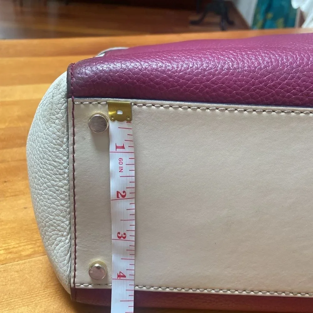 Kate Spade Purple and Cream Women's Bag